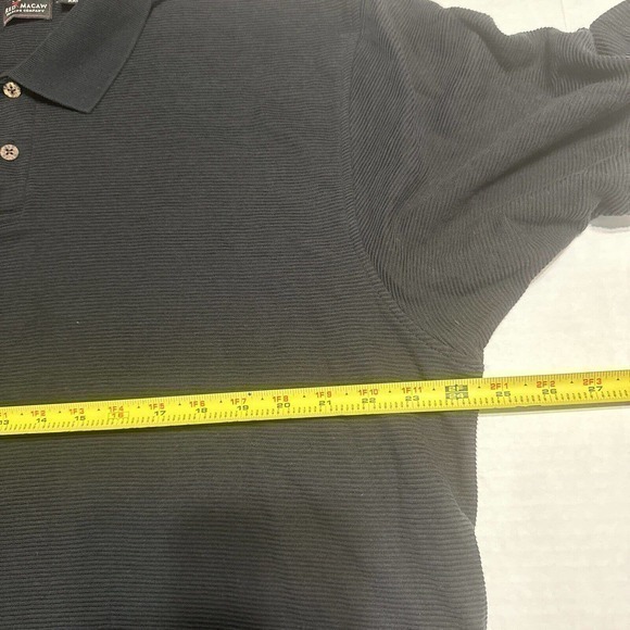 Red Macaw Trading Co. Polo Shirt Mens‎ XXLT Black Short Sleeve Casual #871 - Picture 9 of 10
